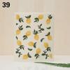 1PC Kitchen Printed Absorbent Dishcloth Cellulose Cleaning Cloths Wet Dry Household Rag Reusable