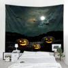 Halloween Home Decor Tapestry Mandala Boho Hippie Wall Decor Tapestry Halloween Party Backdrop Decoration Tapestry