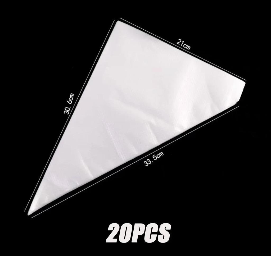 Pastry Piping Sleeves Leak Disposable Bag Confectionery Cake Accessories Baking Decorations Pocket Syringe Icing Cream Squeezing