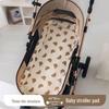 Soft Doudou Fleece Baby Stroller Pad - Comfortable Newborn Cotton Cushion