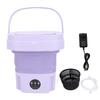 11L Portable Washing Machine Automatic Soft Spin Dry Portable Deep Cleaning Washing Machine for Apartment Dorm Hotel EU