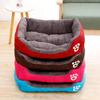 1 Pcs Pet Large Dog Bed Warm House Candy Colored Square Nest Small Pet Kennel Cat Dog Bed ZPG