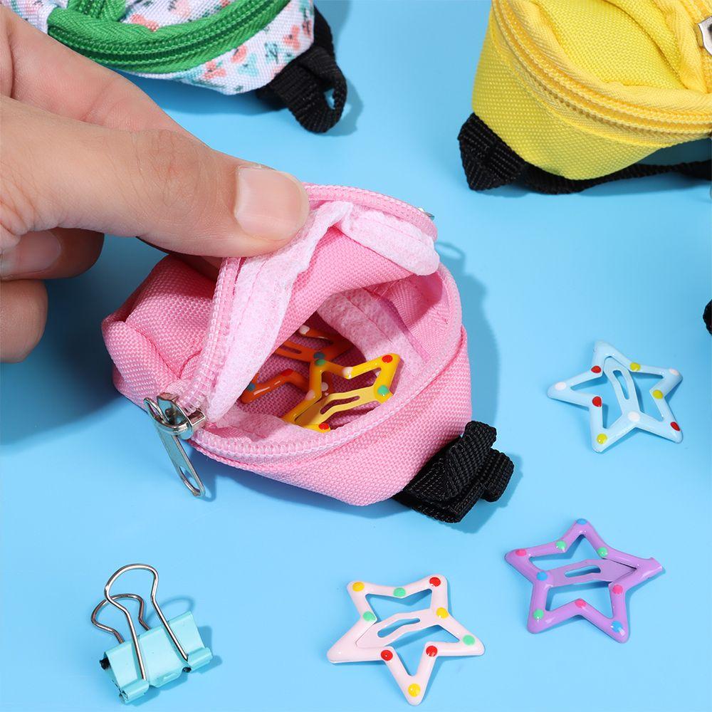Cute Child Gift Keychain Doll Bag Rucksack Travel Case Mini Backpack
