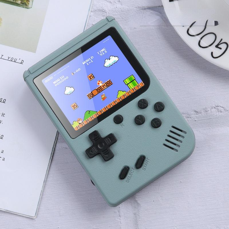 Macaron Handheld Game Console Children's Student Nostalgic Toy 500 In One Retro Mini Handheld Game Console