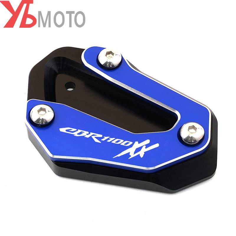 Kickstand Enlarge For HONDA CBR 1100 XX CBR 1100XX 1996-2008 2005 2006 2007 Motorcycle Accessories Cbr1100xx Side