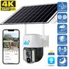New 4K 8MP Outdoor HD Solar Camera PTZ Wifi/4G Surveillance Monitor AI Human Tracking Waterproof Wireless Security Cam HD Cam CCTV