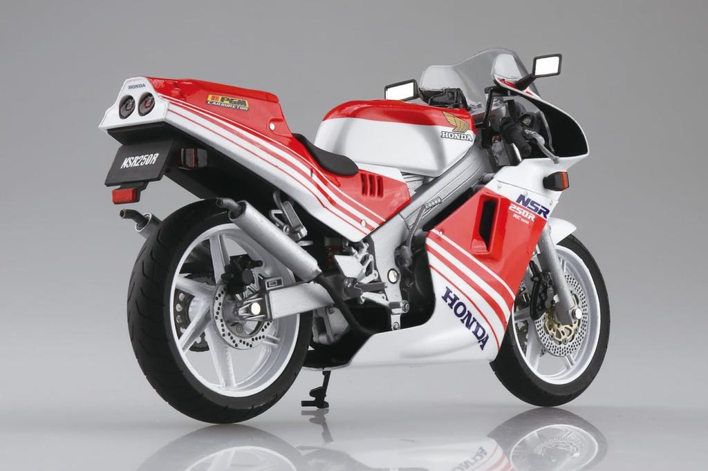 Skynet 1/12 Scale Finished Honda NSR250R '88 Fighting Red/Ross White