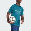 Adidas Arsenal Tiro 23 Training Jersey, Letter Print Spliced, Short Sleeve, Football Men Tops Rich-Green HZ2206