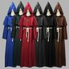 Halloween Medieval Monk & Wizard Robe Costume for Cosplay & Stage