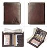 Ultra-thin Genuine Leather Billfold, Men's Short Wallet Made of First Layer Cowhide