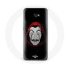Case - MANIACASE - Samsung Galaxy A3 2016 - Black - Flexible - La Casa De Papel Mask