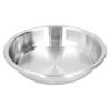 Deep Plate Stainless Steel Heavy Duty Salad Soup Serving Dish Tableware for Home Kitchen