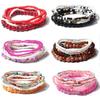 Bohemian Acrylic Bead Multi-Layer Bracelet for Women - F16320