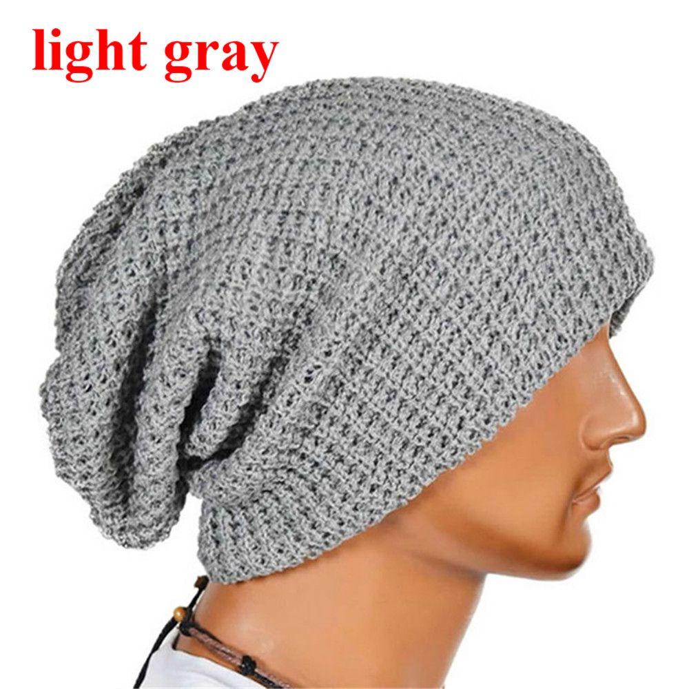 Winter Stretch Soft Ski Cap Warm Beanie Hat Knitted Caps Wool Knitted