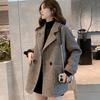 Ladies' Autumn British-style Woolen Coat, Elegant and Comfortable with A Loose Fit