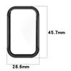 Hard PC Case+Tempered Glass For Xiaomi Mi Band 8 Active/Redmi Smart Band 2 Full Cover Screen Protector Frame Bumper Shell