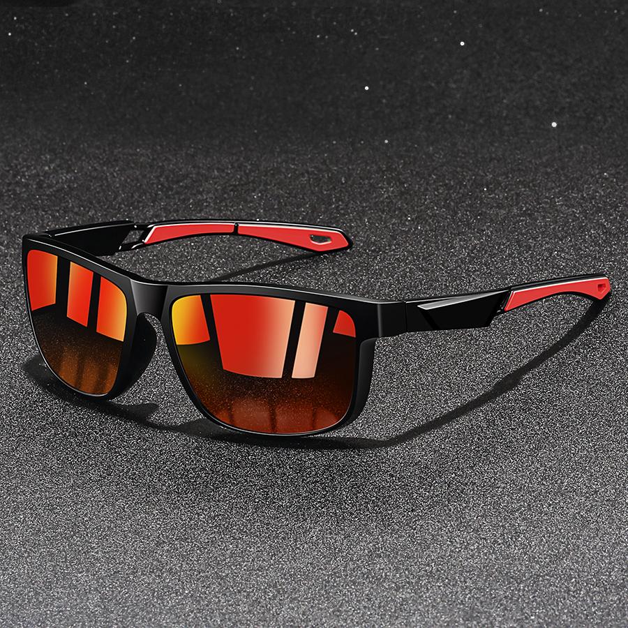 Fashion Vintage Square Sunglasses Men Women Fishing Driving Man Luxury Brand Designer Sun Glasses Anti-Glare Retro Eyewear UV400