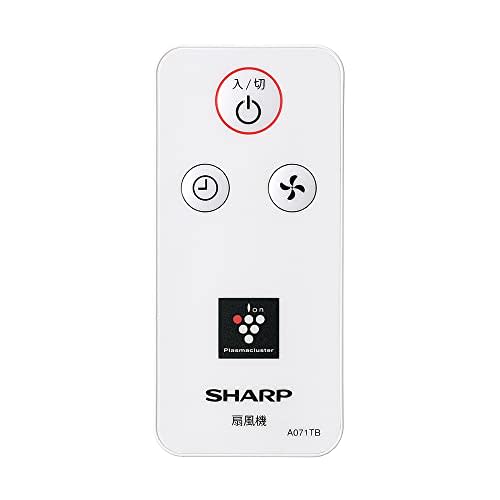 Sharp Living Room Fan AC Type with Remote Control Plasmacluster 7000 Standard White PJ-P3AS-W