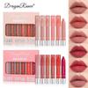 Moisturizing Lipstick Crayon Lipstick Pen Combination Lip Liner Pen Solid Lip Gloss 6-pack Set