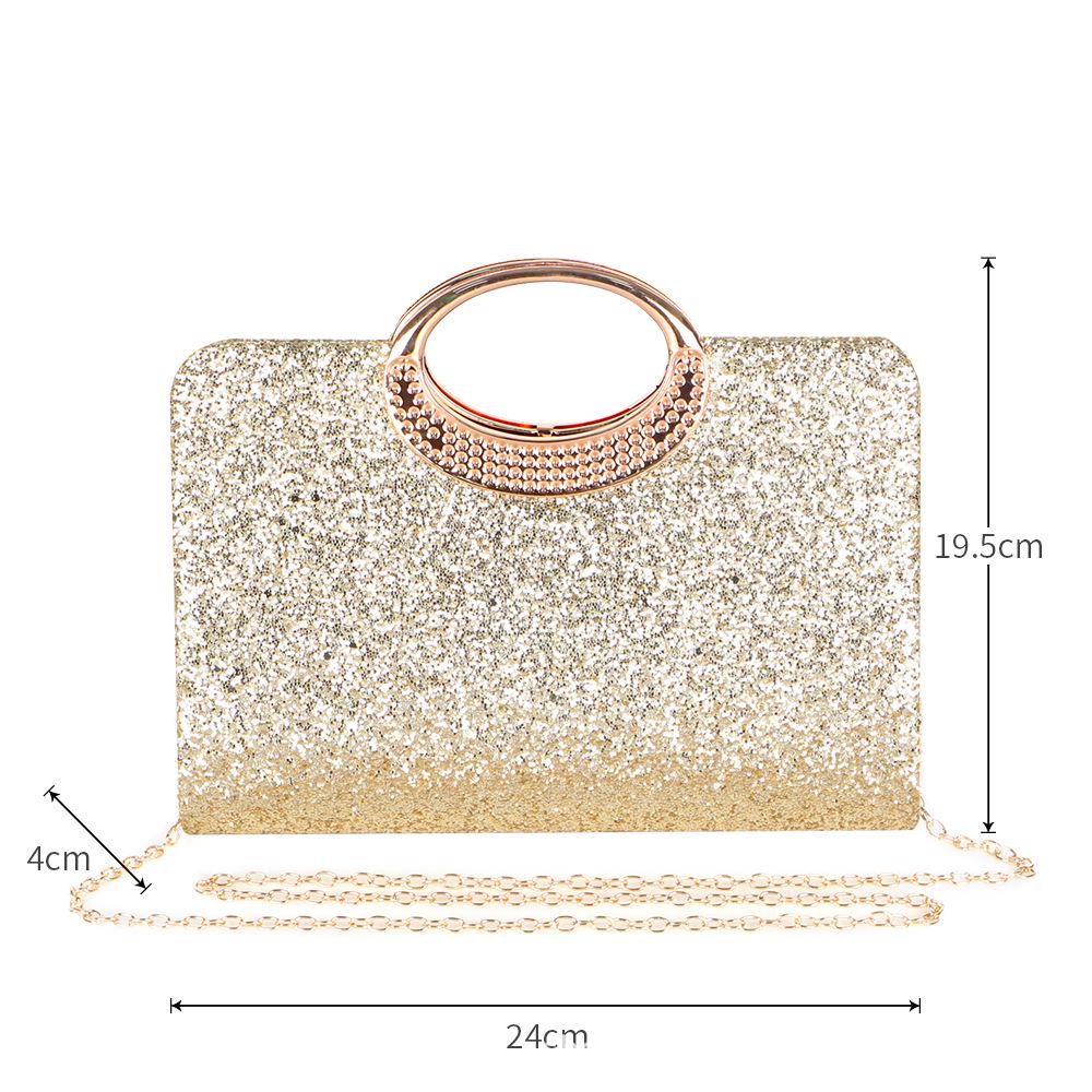 Spot Fast Delivery Rhinestone Crossbody Evening Bag for Weddings and Parties