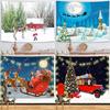 Home Decoration Tapestry Christmas Wall Hanging Decoration Bedroom Living Room Wall Print Background