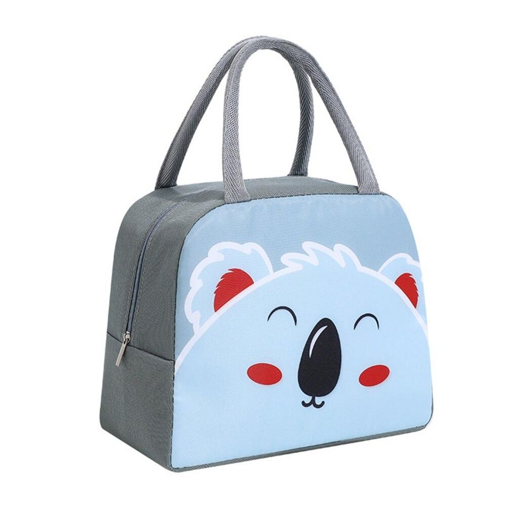 Lunch Box Portable Insulated Lunch Bag Cute Animal Pattern Thermal Food Picnic Aluminum Foil Lunch Bags For Women Kids