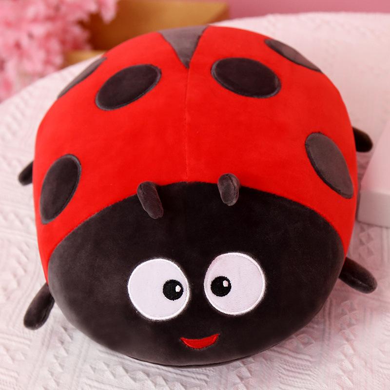 Simulated Bee Beetle Plush Toy Doll Cartoon Insect Ladybug Animal Children'S Early Education Doll
