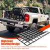 Net For Truck Bed Heavy Duty Storage Mesh Cargo Netting Truck Bed Mesh Organizer Stretchable Pickup Mesh Net Adjustable For