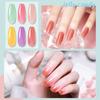 MAYJAM 6 Pcs/set 8ml Nail Varnish Kit Jelly Series Nail Art Gel Long Lasting Soak Off Varnish Gel Women Fashion Nail Art Decoration UV Gel Polish