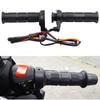 2023 New Universal Motorcycle 22mm Hand Heated Grips Molded Grips Motocross ATV Warmers Adjustable Temperature Hot Handlebar