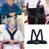 Wheelchair Safety Belt Harness Adjustable Elastic Strap Suitable for Elderly Seniors Bedridden Patients Nonslip Support