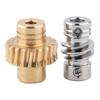 Industrial Robot 10:1 Worm Wheel Bronze Worm Gear Metal Worm Set Industrial Robot Parts
