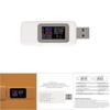 LCD Display USB Tester Charger Detector Digital Voltmeter Ammeter Voltage Meter DC4 30V