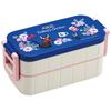 Bento Box 600ml Antibacterial 2 Tiers for Women Kiki's Delivery Service French Ghibli Made In Japan YZW3AG-A