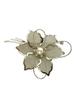 Flower Design Akoya Pearl Pearl Brooch ABR543 [enyapearl] Brooch,