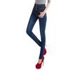 Women's Plus Size Elastic Waist Jeans Spring Autumn Slim Stretch Pencil Jeans Casual Female Denim Trouser