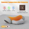New Electric Neck Massager Pillow Cervical Heating Vibration Massage with Hot Compress Traction for Neck Shoulder Back