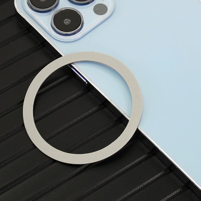 Thin Metal Plate Sticker Rings Round Iron Sheet Disk For Magnetic Mobile Phone Holder Magnet Car Stand Mount Wireless Charging