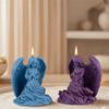 Angel Aromatherapy Candle Silicone Mold Homemade Winged Girl Scented Molds Soap Making Resin Gypsum Drop Mould Home Decor