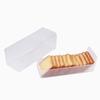 Airtight Bread Container Storage Box with Drawer Tray Transparent Lid Extend Shelf Life Bagel Kitchen Bread Organizer