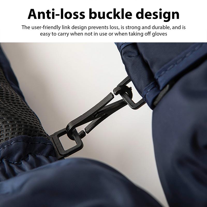 Unisex Ski Gloves -30 Degree Snowboard Mittens Touchscreen Gloves Winter Snowmobile Motorcycle Waterproof Thermal Snow Gloves