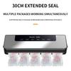 Vacuum Sealing Machine with Dry/Wet Modes 65Kpa Strong Suction Fast Heating High-Speed Motor Fully Automatic Food Sealer Machine