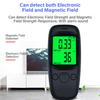 Handheld Portable LCD Display Electromagnetic Radiation Detector Magnetics Field Electric Field