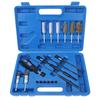 19 Pcs Diesel Injector Seat Cleaning Kit Cylinder Heads Seat Bore Cleaning Brush Universal Fit for