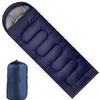 Mellbo Sleeping Sleeping Sleeping in the All Envelope Storage Bag Velcro Double 220 x Navy Bag, Bag, Camping, Outdoors, Car, Seasons, Type, Cushion,