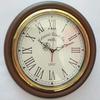 40.64 Cm Nautical Brass Ring Wood Wall Clock Home, Office