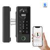 Smart Lock Glass Door Lock WiFi Remote Unlocking TT APP Face Fingerprint Password IC Card Unlocking