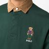 Polo Ralph Lauren Polo Bear Embroidered Long Sleeve Polo Shirt Men Tops Dark-Green 710878638-003