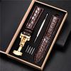 Top Luxury Crocodile Pattern Watchband Leather Straps 18mm 20mm 22mm 24mm With Stainless Steel Automatic Clasp Wristwatch Band