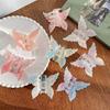 Chic Color-Changing Butterfly Hair Clip for Women - Korean Style Sweet Shark Clip